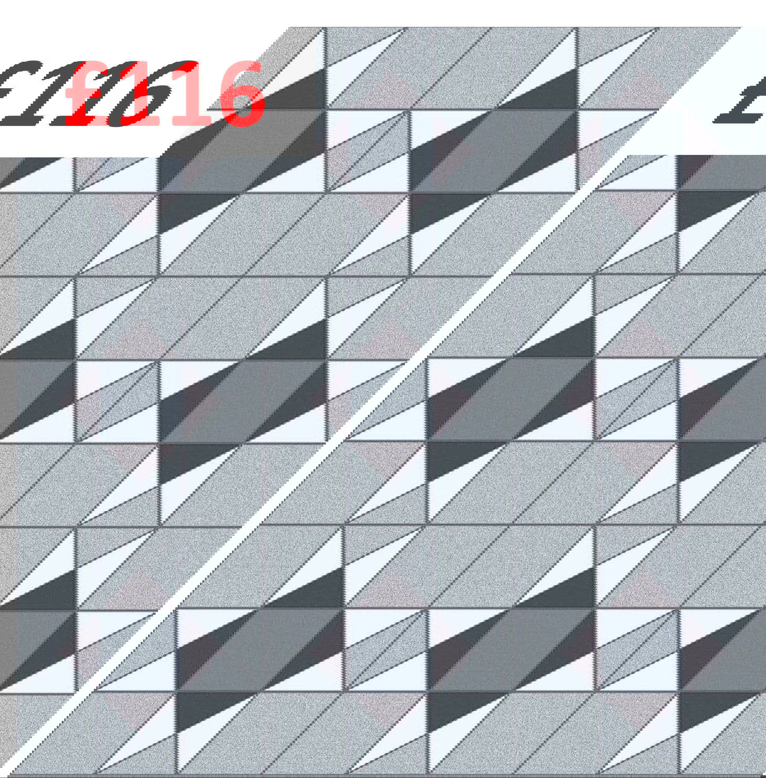 Tex Victorian Mosiac Grey 5x2
